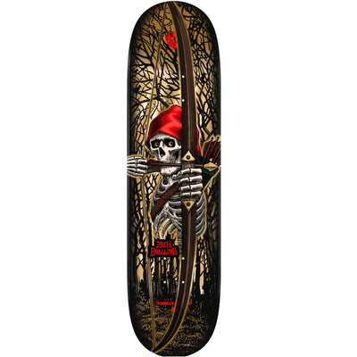 Powell Peralta Pro Zach Doelling Archer Flight Skateboard Deck - 8.30″ Gold Foil - X747X