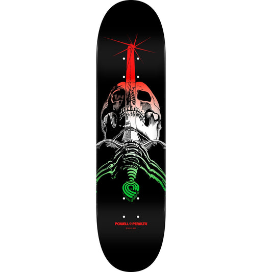Powell Peralta Skull & Sword Skateboard Deck - 8.25″ Green Fade