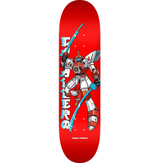 Powell Peralta Steve Caballero Gundam Skateboard Deck - 8.25″ Red