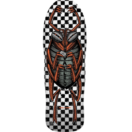 Powell Peralta Mike Vallely Bug Reissue Skateboard Deck - 10″ White