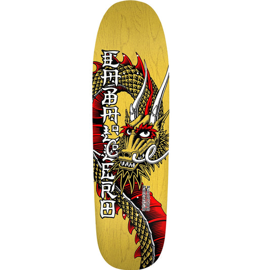 Powell Peralta Steve Caballero Ban This Dragon Reissue Skateboard Deck - 9.265″ Yellow Stain