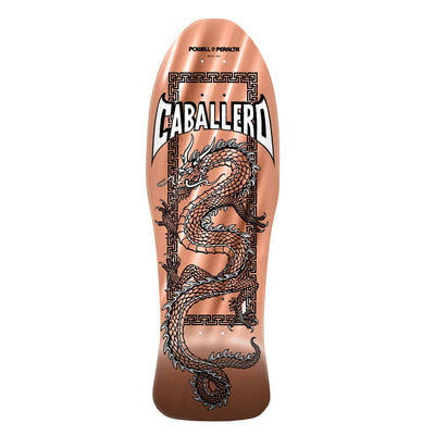 Powell Peralta Steve Caballero Chinese Dragon Reissue Skateboard Deck - 10" Copper Foil **PRE-ORDER** - X747X
