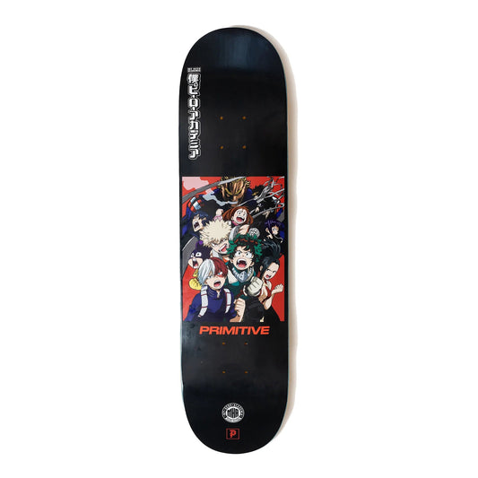 Primitive My Hero Academia Skateboard Deck - 8.5″ Black