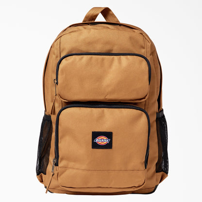 Dickies Double Pocket Backpack - Brown Duck