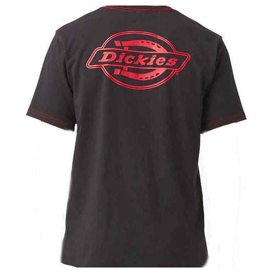 Dickies Skateboarding Back Logo Graphic T-Shirt - Black/Red