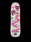 H-STREET MAGNUSSON "MASKS & SERPENT" SKATEBOARD DECK