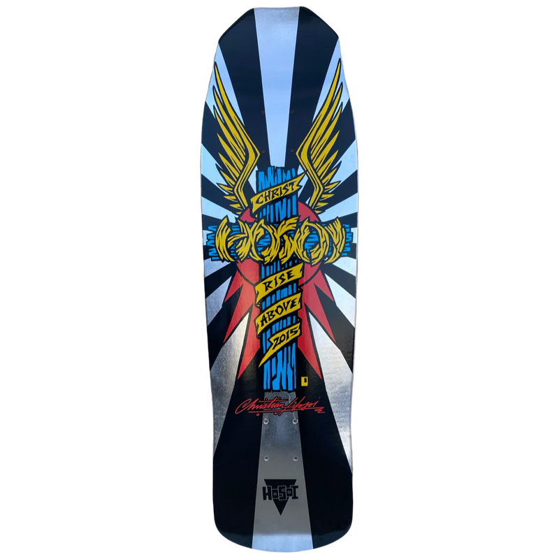 Hosoi Wings 9" LTD Silver Skateboard Deck - X747X