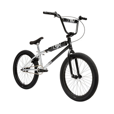Fit 2026 Series 22″ Complete BMX Bike - Black/Silver Fade