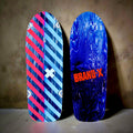 Vertical Hold 10"x30" ONE OF A KIND, HAND-PAINTED Deck (1 of 1) - X747X