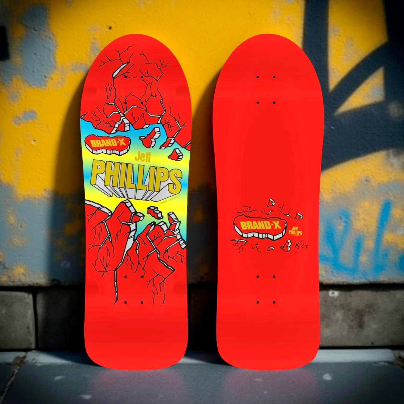 Jeff Phillips BREAKOUT (original shape) Limited Edition Series, HAND PAINTED Deck (PRE-ORDER, JUNE 2026)