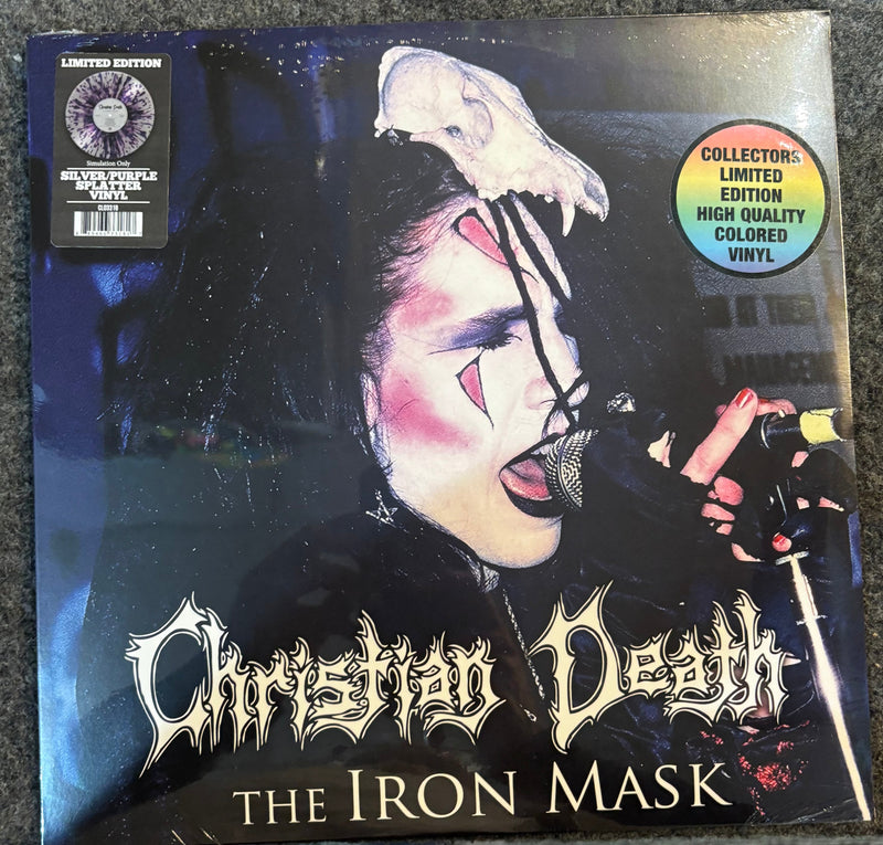 CHRISTIAN DEATH - Iron Mask (Color Vinyl) LP Record - X747X