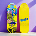 Weirdo 10"x30" Deck HAND-PAINTED - X747X