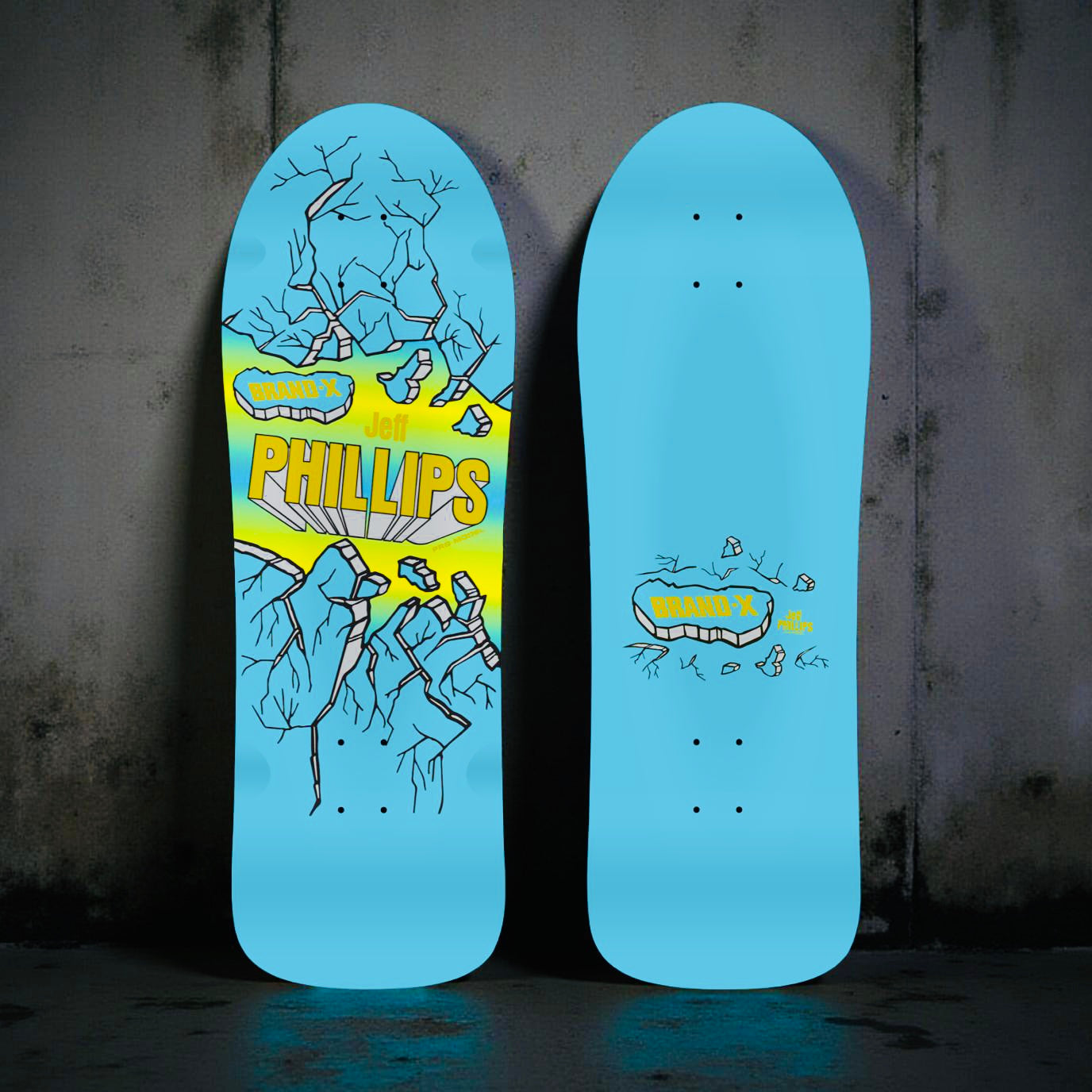 Jeff Phillips BREAKOUT (original shape) Limited Edition Series, HAND PAINTED Deck (PRE-ORDER, JUNE 2026)