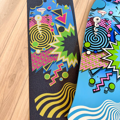 Weirdo COMBO-PACK Grip, Socks & Hand-Painted Deck 10”x31”