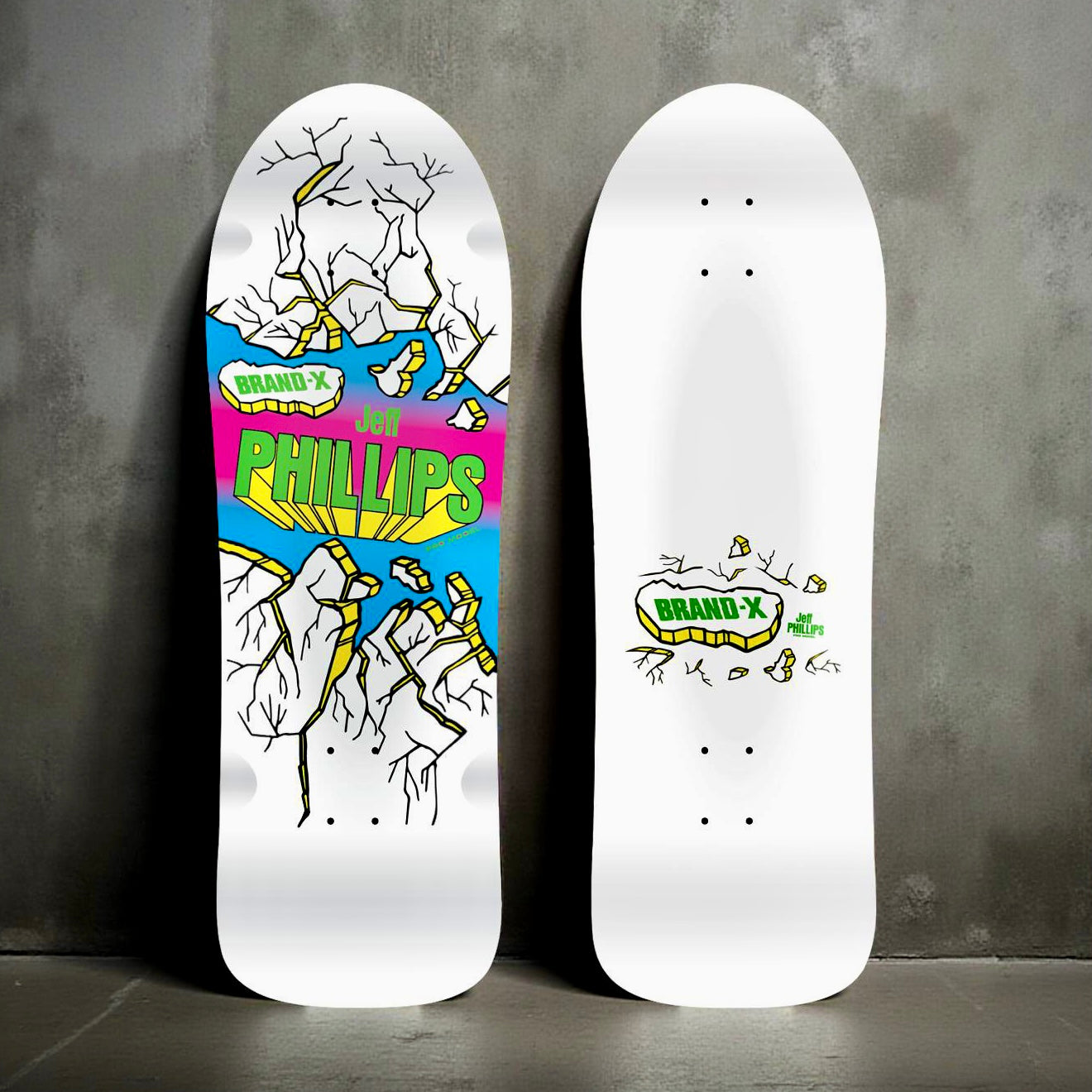 Jeff Phillips BREAKOUT (original shape) Limited Edition Series, HAND PAINTED Deck (PRE-ORDER, JUNE 2026)