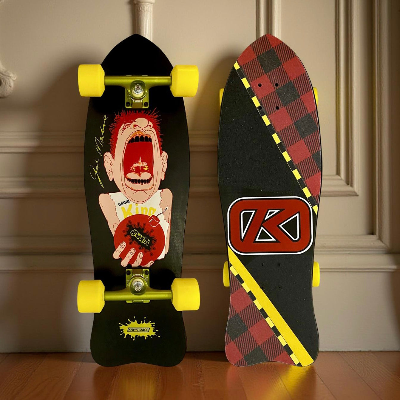 Josh Marlowe “Bomb King” Limited Edition Torpedo COMPLETE 10”x31” HAND-PAINTED (1 of 5)