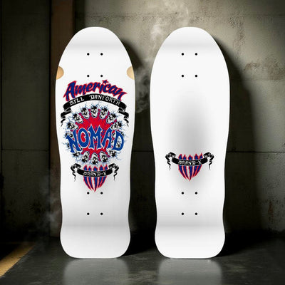 Bill Danforth Circle of Skulls 10”x30” Limited Edition, HAND-PAINTED Deck (1 of 10) - X747X
