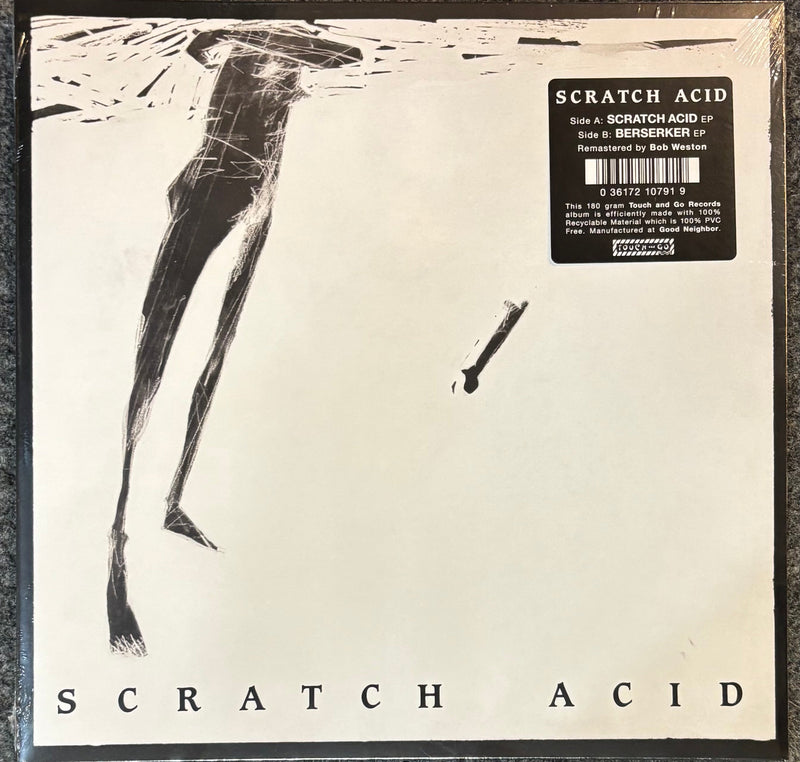 Scratch Acid ‎– S/T EP Berserker [Remastered 180G] Vinyl LP Record - X747X