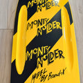 Monty Nolder STRIPES Limited Edition ROUTED Deck 10”x30” HAND-PAINTED (1 of 5) - X747X