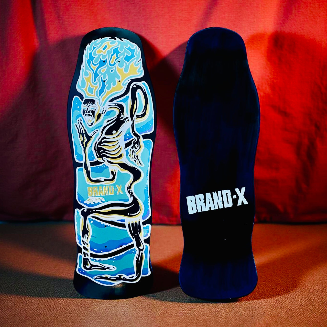 Rubberman 10"x30.25" Limited Edition Deck HAND-PAINTED (1 of 10)