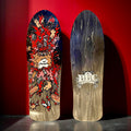 Monty Nolder BBC Exploded Bulldog (#3) Limited Edition Deck 10.2"x32" HAND-PAINTED (1 of 20) - X747X