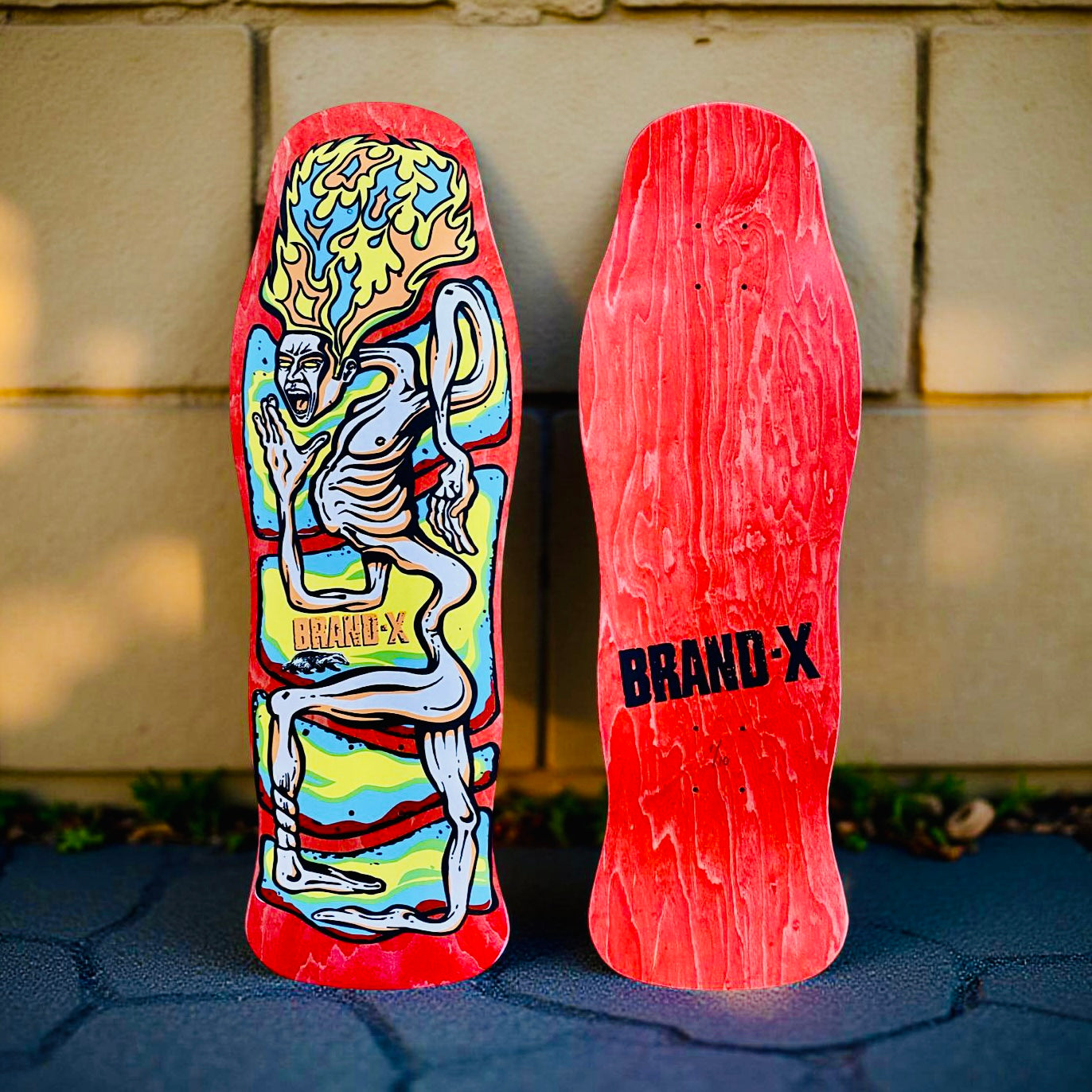 Rubberman 10"x30.25" Limited Edition Deck HAND-PAINTED (1 of 10)