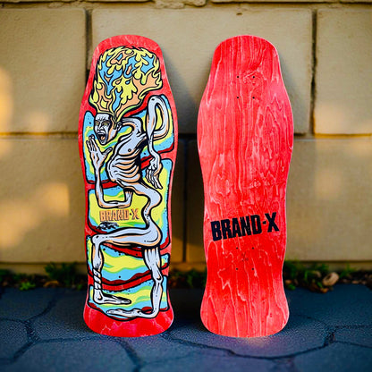 Rubberman 10"x30.25" Limited Edition Deck HAND-PAINTED (1 of 10)
