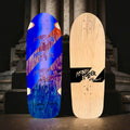 Monty Nolder Stripes ONE OF A KIND, HAND-PAINTED & AUTOGRPAHED Deck 10"x30" (1 of 1) - X747X