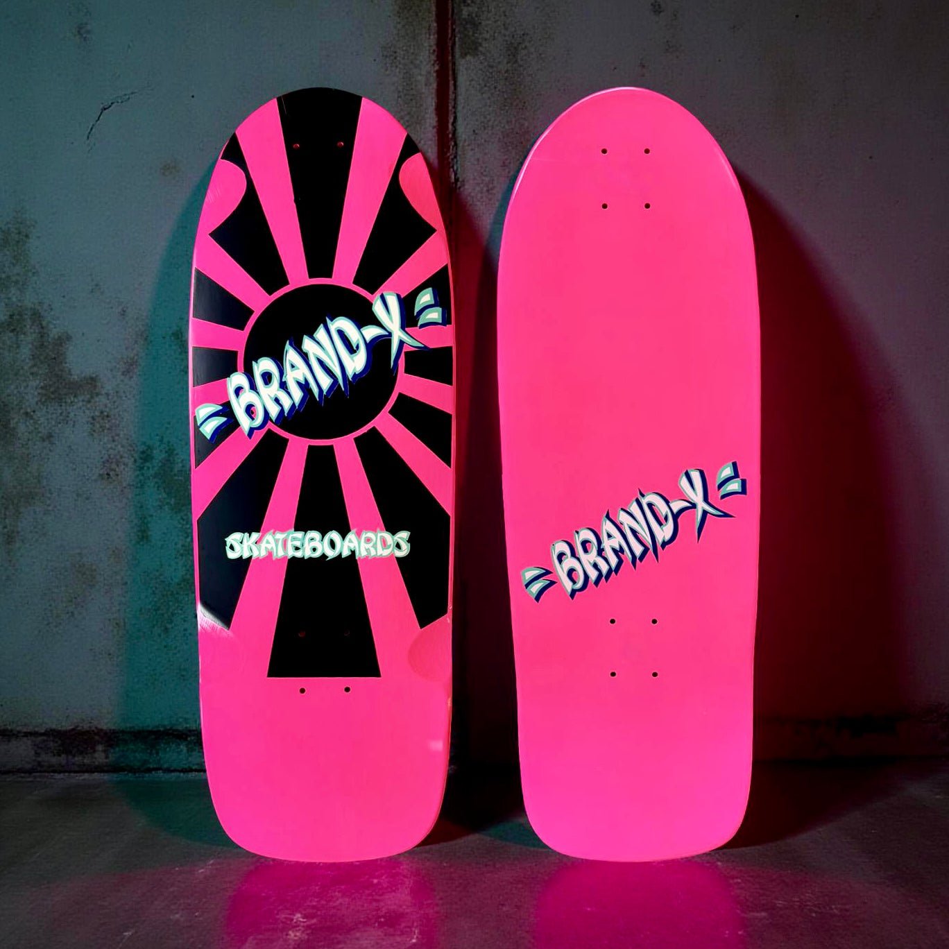 Rising Sun Limited Edition, HAND-PAINTED Deck 10”x30” (1 of 5)