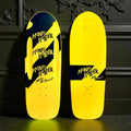 Monty Nolder STRIPES Limited Edition ROUTED Deck 10”x30” HAND-PAINTED (1 of 5) - X747X