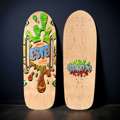 Lester Kasai 10”x30” HAND-PAINTED, Routed ONE OF A KIND Deck (1 of 1) - X747X