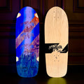 Monty Nolder Stripes ONE OF A KIND, HAND-PAINTED & AUTOGRPAHED Deck 10"x30" (1 of 1) - X747X