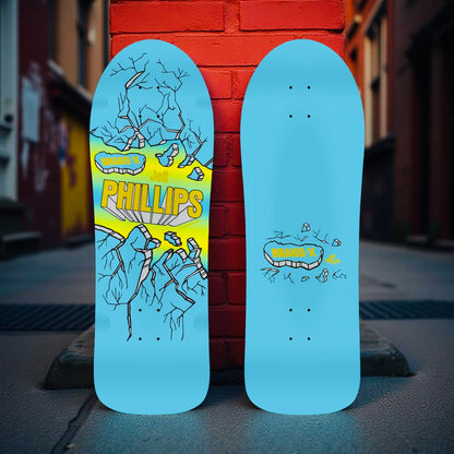 Jeff Phillips BREAKOUT (original shape) Limited Edition Series, HAND PAINTED Deck (PRE-ORDER, JUNE 2026)