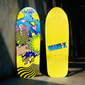Weirdo 10"x30" Deck HAND-PAINTED - X747X