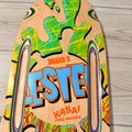 Lester Kasai 10”x30” HAND-PAINTED, Routed ONE OF A KIND Deck (1 of 1) - X747X