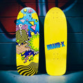 Weirdo 10"x30" Deck HAND-PAINTED - X747X