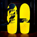 Monty Nolder STRIPES Limited Edition ROUTED Deck 10”x30” HAND-PAINTED (1 of 5) - X747X