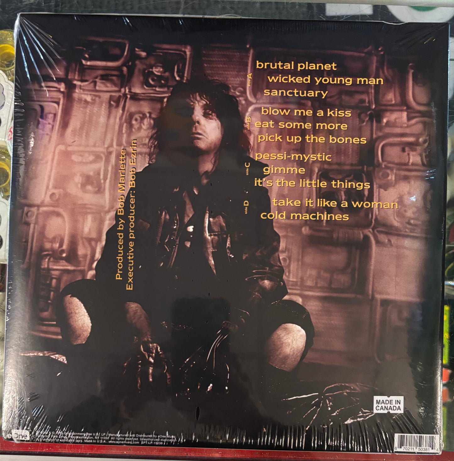 ALICE COOPER - Brutal Planet [180G] (Color Vinyl) LP Record + DL Code