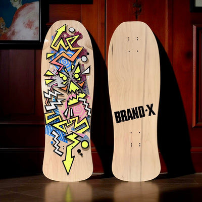 XEX Limited Edition Deck 10"x30" HAND-PAINTED (1 of 10) - X747X