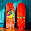 80s Punk Man 10”x30” Limited Edition, HAND-PAINTED Deck (1 of 10) - X747X