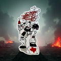 Jeff Phillips BBC GUNDAM Sticker 4.25" - X747X