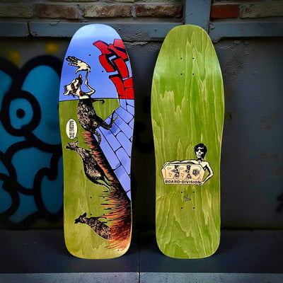 Jeff Phillips Kangaroo Limited Edition BBC Deck, HAND-PAINTED 10"x31" (1 of 26) - X747X