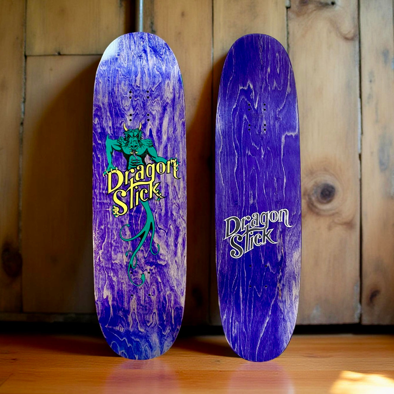 Dragon Stick EGG Deck 9”x32.75” HAND-PAINTED (1 of 5)