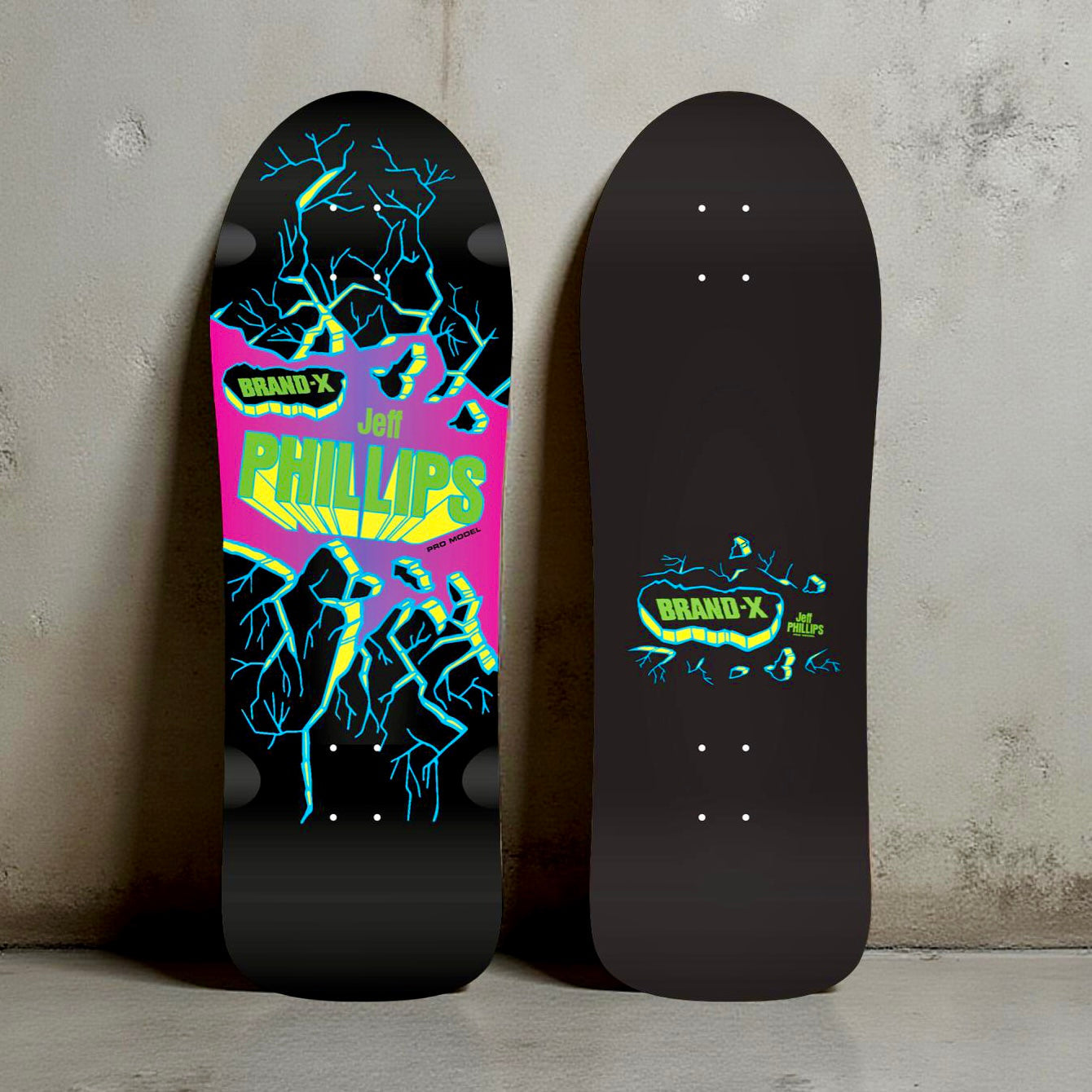 Jeff Phillips BREAKOUT (original shape) Limited Edition Series, HAND PAINTED Deck (PRE-ORDER, JUNE 2026)