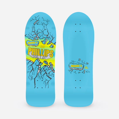 Jeff Phillips BREAKOUT (original shape) Limited Edition Series, HAND PAINTED Deck (PRE-ORDER, JUNE 2026)