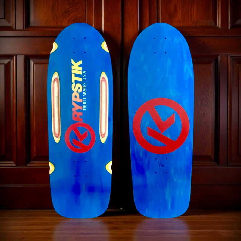 Krypstik Routed 10”x30” Limited Edition Deck HAND-PAINTED (1 of 10) - X747X