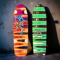 Dragon Stick ONE-OF-A-KIND & HAND-PAINTED CRUISER Deck 8.5”x31” (1 of 1) - X747X