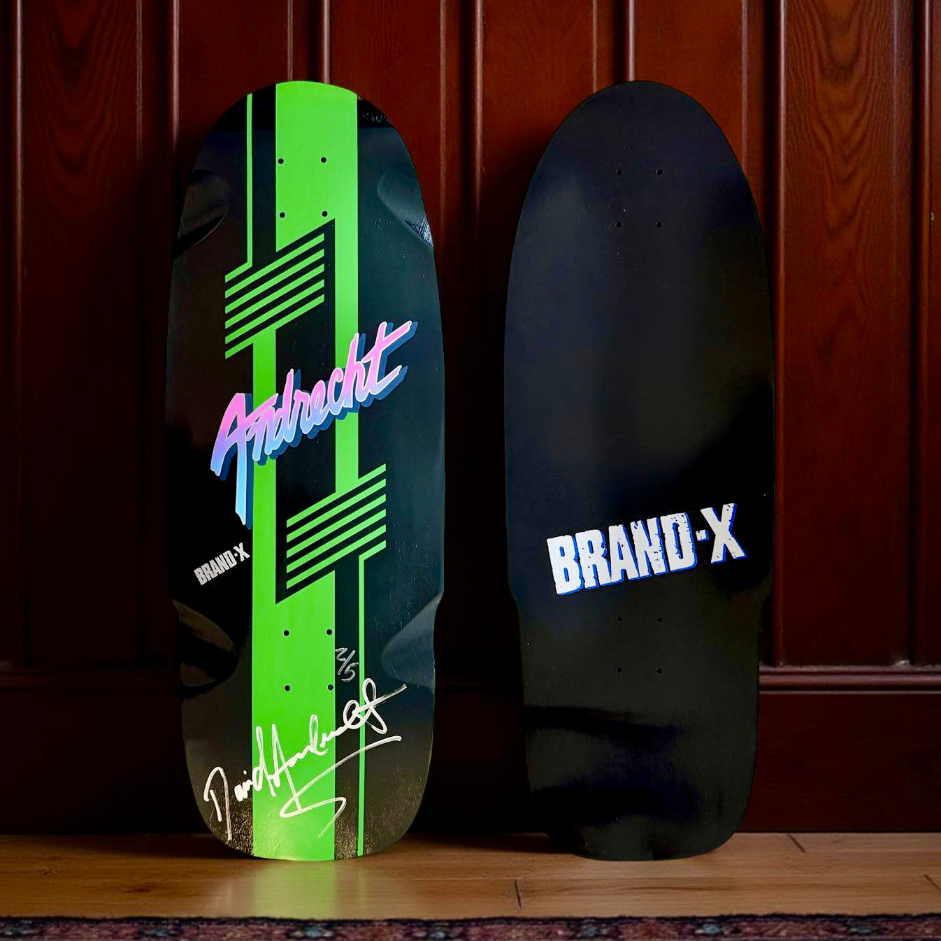 Dave Andrecht 11”x31” Stinger HAND-PAINTED & AUTOGRAPHED Deck (1 of 5)