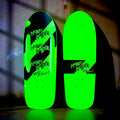 Monty Nolder STRIPES Limited Edition ROUTED Deck 10”x30” HAND-PAINTED (1 of 5) - X747X