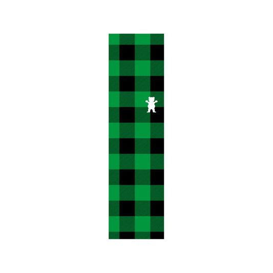 Grizzly Griptape Lumberjack Plaid Single Sheet - Green